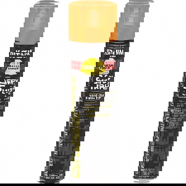 Hard Hat High Performance V2100 System Rust Preventive Enamel Spray Paint, Gloss Safety Orange, 15 oz Aerosol Can, 6/Carton